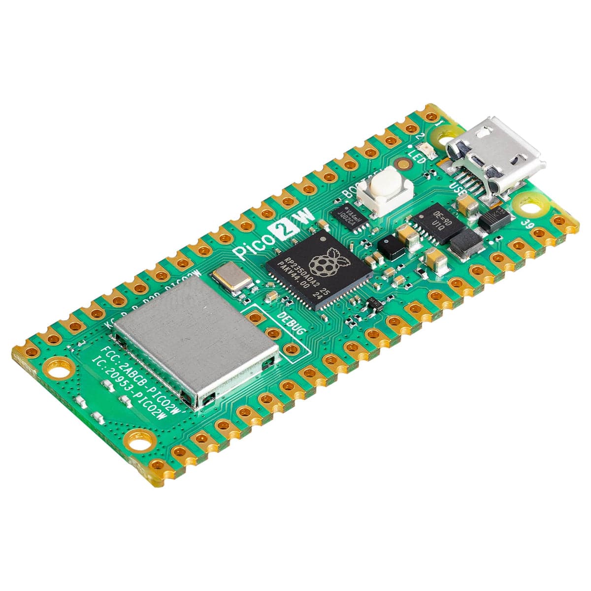 Raspberry Pi Pico 2 W — product photo
